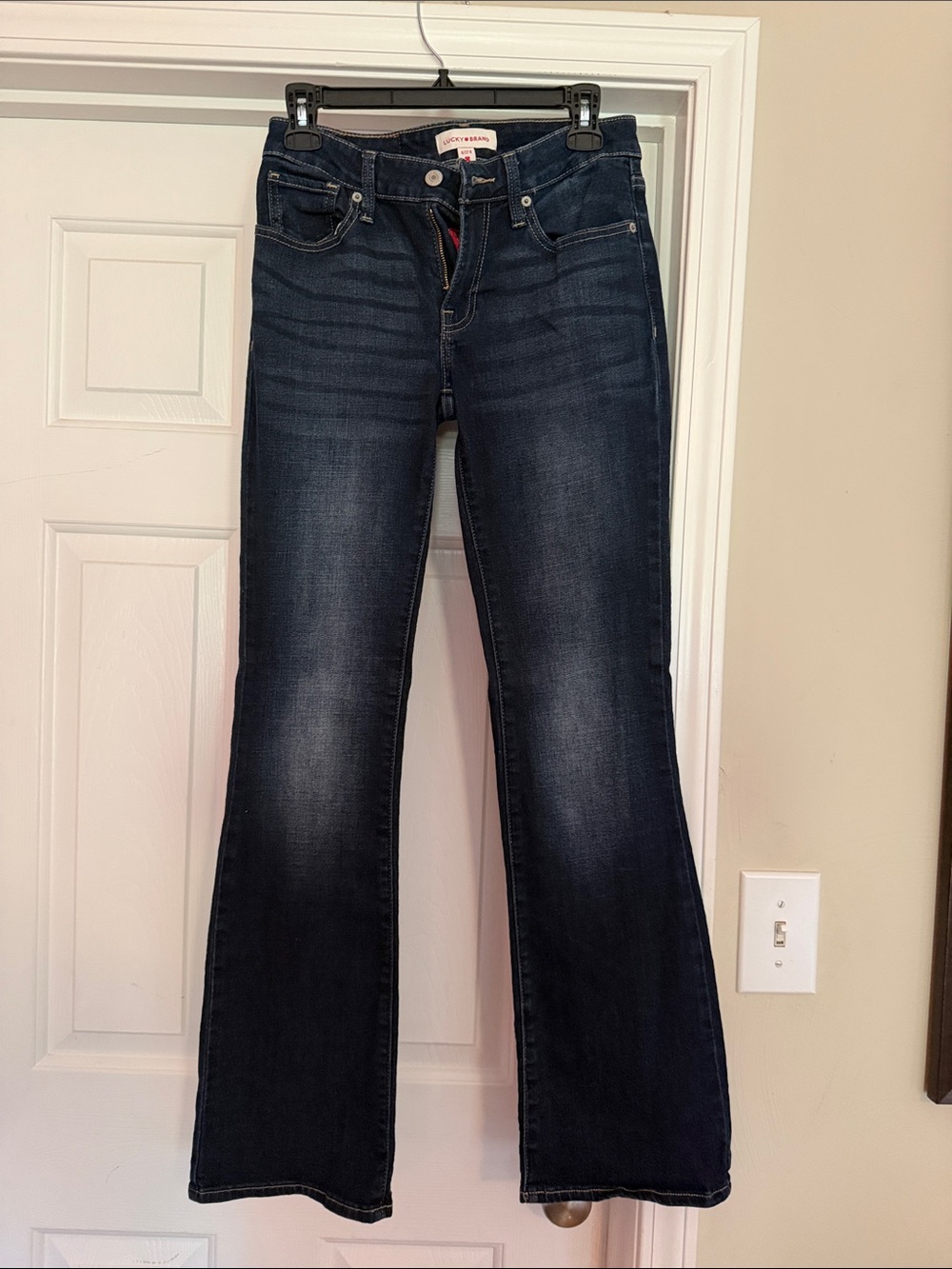 Lucky Brand Dark Indigo Flared Jeans